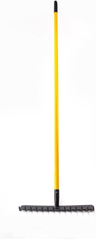 Râteau pour Jardin - Suan - 14 Dents - Manche en Fibre de Verre - Dimensions : 150 x 40 x 8,6 cm