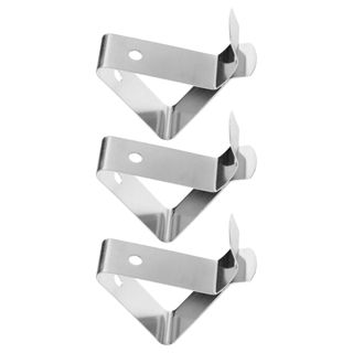MAGICLULU Pince pour Thermomètre en Acier Inoxydable 3pcs, Design Compact et Clips pour Tasse de Café, Compatible Sonde 3,8mm, Cuisine et Cuisson
