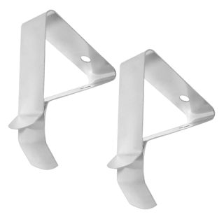 Angoily Lot de 2 Pinces pour Thermomètre Café en Métal Antirouille, Maintien Stable et Sécurité Brûlure, Accessoires pour Cuisson et Mesure de Température, Usage la Cuisine et Pâtisserie