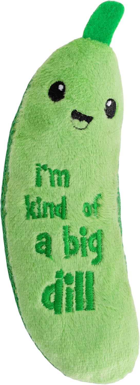 Petstages Crunchy Pickle Kicker Jouet Dentaire pour Chat Herbe à Chat