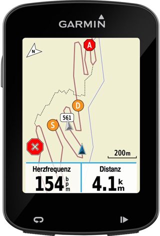Garmin Edge 820 - Pack Avec Ceinture Cardio + Capteur de Cadence et Vitesse + Compteur GPS de vélo - Ecran couleur tactile 2,3'' - Fonction GroupTrack - Noir
