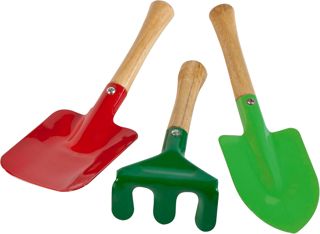 Set de 3 outils de jardin pour enfant