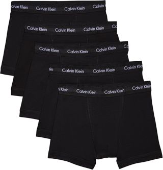 Calvin Klein Homme Boxer Lot De 5 Caleçon sous-Vêtement