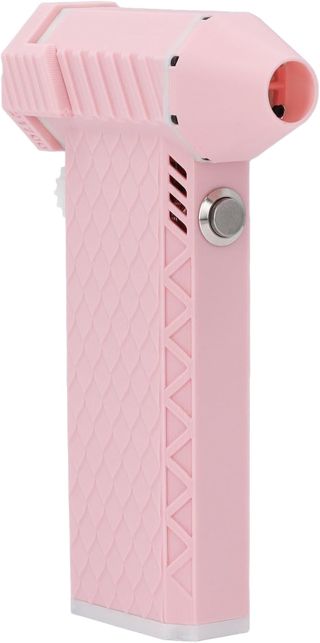 Souffleur d'air électrique Portable, 110 000 TR/Min, Compact, Rechargeable, pour équipement Extérieur, Voitures, Claviers, Rose, 5,9 X 2,0 X 1,2 Pouces