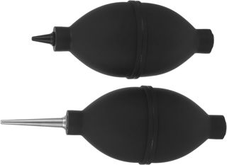2 Pièces Nettoyeur de Souffleur de Café, Nettoyage Précis Noir