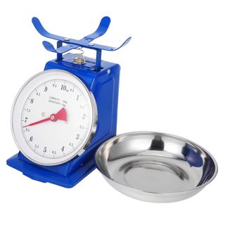 Balance Cuisine Rétro avec Bol Détachable en Acier Inoxydable 10kg