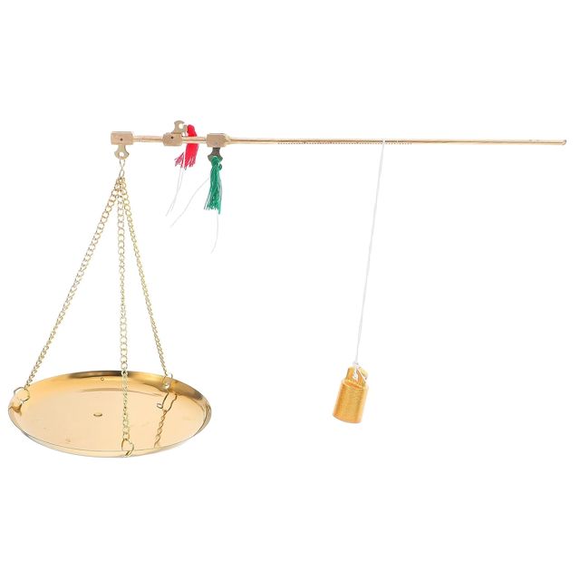 Balance Cuisine Vintage en Cuivre 250g, Mesure Précise Portable