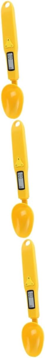 Cabilock 3 Pièces échelle de cuillère numérique de cuisine balance numérique balance de cuisine balances de cuisine kitchen scale food scale cuillère à balance électronique pour