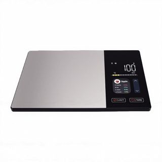 Yosoo Health Gear Balance de Cuisine Numérique, 9x6po en Acier Inoxydable