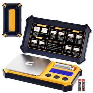 GRAM PRES Balance numérique de poche 300g x 0.01g, petite balance portable