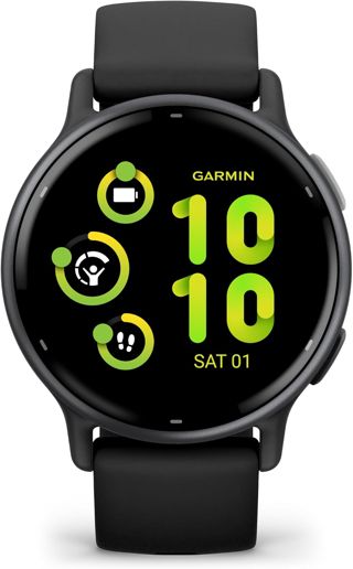 Garmin vívoactive 5, Montre connectée GPS sport & santé, Noir/Gray, 42mm