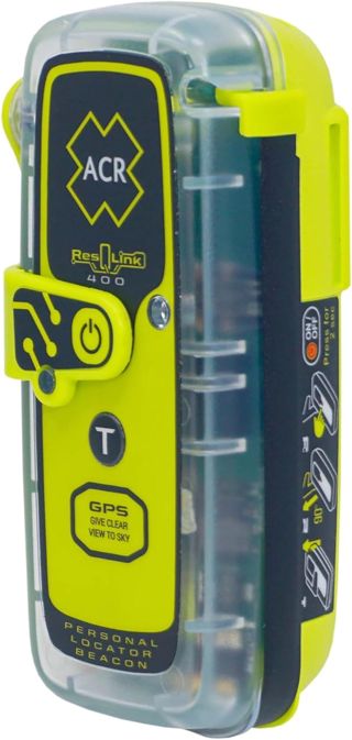 acr ResQLink 400 - Balise de Localisation Personnelle GPS Flottante (Modèle: PLB-400) (Programmée pour l’Enregistrement Français)