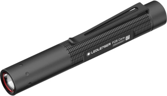 Ledlenser P2R Core | 2020 | Lampe torche rechargeable à LED, 110 lm, lampe torche légère, autonomie 7 h, faisceau de 90 m, résistance à l'eau IP54 pour promenades nocturnes, randonnées, camping
