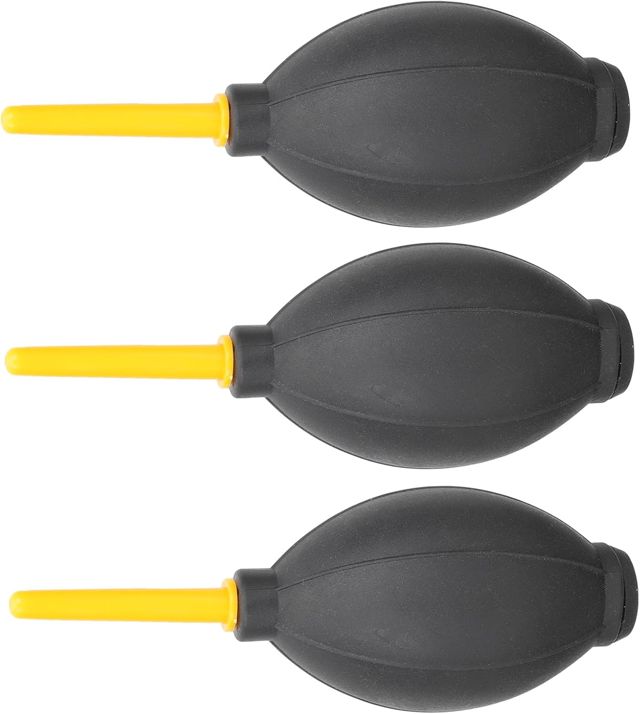 Souffleur de Poussière 14,5x5,5x5,5cm en TPE, Nettoyage Précis 3 Pièces