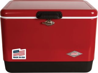 Coleman Glacière | Glacière à Ceinture en Acier Garde la Glace jusqu'à 4 Jours | Glacière de 54 litres pour Camping, barbecues, hayons et activités de Plein air