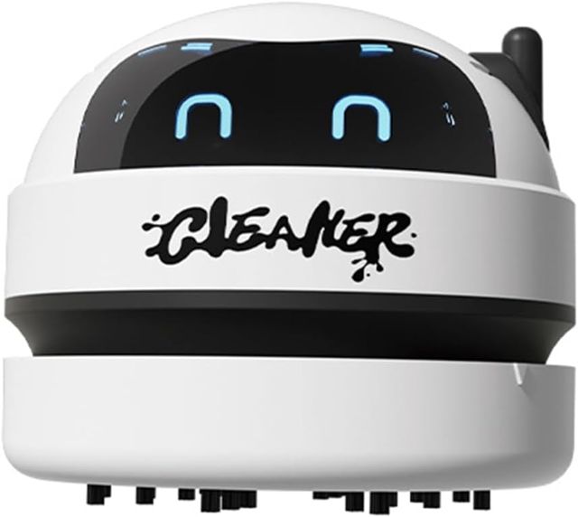 Nettoyeur Trois Niveaux D'Aspiration Nettoyage de Bureau pour Clavier de Bureau Poussière Noir