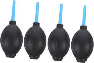 Souffleur d'air Noir 4 Pièces pour Objectif et Clavier en ABS