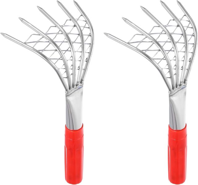 QUARKZMAN 2Pcs Râteau À Coquillages 9.84" Petit Râteau À Palourdes
