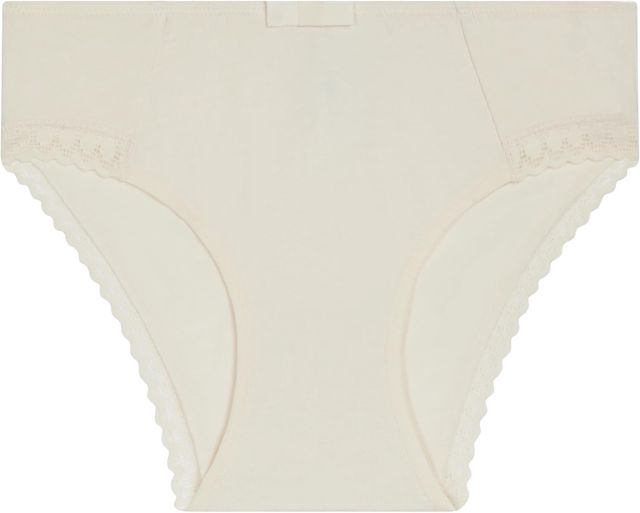 DIM Fille - Daily Coton | Slip Coton Doux | Confort Quotidien | Finition Discrète | Idéal Première Lingerie