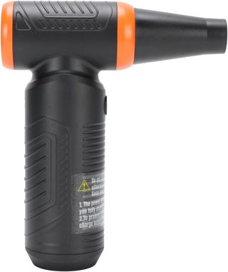 Plumeau à Air comprimé, Souffleur D'air électrique 130 000 Tr/min avec 3 Buses et Batterie 6000 MAh, pour Clavier PC, Nettoyage de Voiture, Gonflage de Barbecue