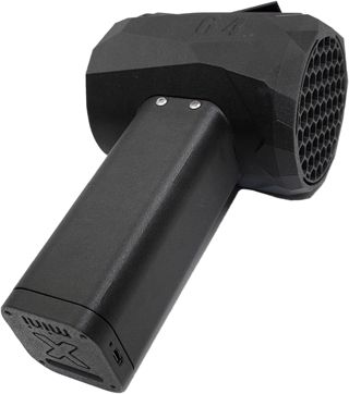 Alomejor Dépoussiéreur à Air comprimé avec capacité de Charge Rapide, Idéal pour le Nettoyage du Clavier et L'entretien de la Voiture, Design en Fibre de Carbone, Durable, 2 unités.