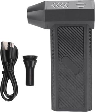 Dépoussiéreur électrique 130 000 tr/min avec lumière LED, moteur sans balais, ventilateur turbo sans fil pour le nettoyage du PC, voiture électronique, jardin, souffleur de