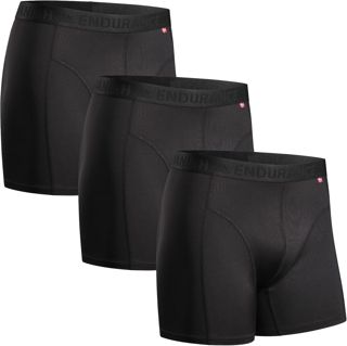 DANISH ENDURANCE Boxers de Running, Jambes Longues ou Normales, Lot de 3
