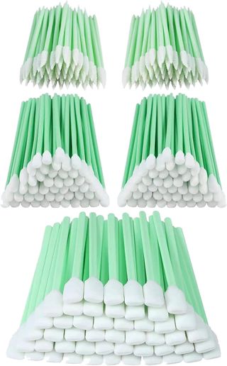 1 lot de 300 tampons de nettoyage en mousse pour appareil photo, imprimante à jet d'encre, équipement optique
