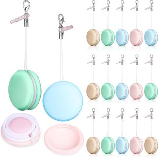 18 Pcs Nettoyant Écran Macaron, PP Silicone, Anti-Traces