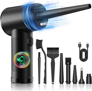 Aérosol en Plastique pour Souffleur de Poussière à Jet d'air Comprimé pour Ordinateur Portable, Canapé, Voiture, Équipement de Bureau