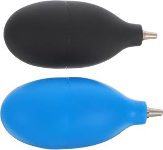 POPETPOP Souffleurs d'air Lot de 2 pour Nettoyage d'Objectifs d'Appareil Photo et Claviers, Pompes à Air Comprimé en Caoutchouc Souple, Outils de Nettoyage pour Reflex Numérique et