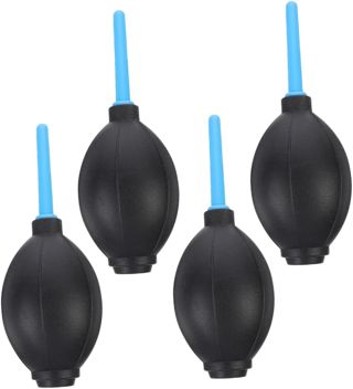 Souffleur d'air 4 Pièces Noir en Abs, Nettoyage Précis Électronique
