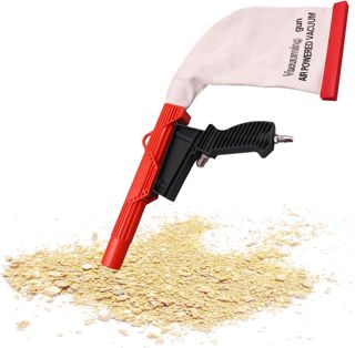 Outil Nettoyeur Pneumatique Poignée Compacte, Légère Et Ergonomique