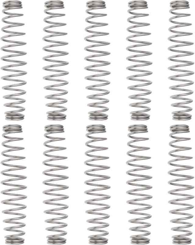SG Store Lot de 10 ressorts de rechange pour sécateur de jardin et d'élagage 5,08 mm Longueur 23–40 mm