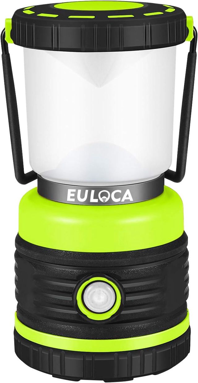 Linterna de Cámping, Lampe Puissante 1200lm Luminosité Réglable, 4 Modos Luz de Emergencia,Eclairage Camping Etanche,Bivouac, Pêche, Randonnée, Cave, etc