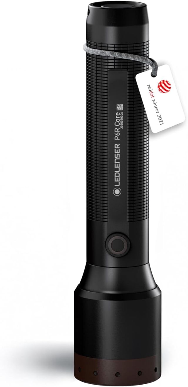 Ledlenser P6R Core Lampe torche rechargeable, 900lm, 240m, étanche IP68