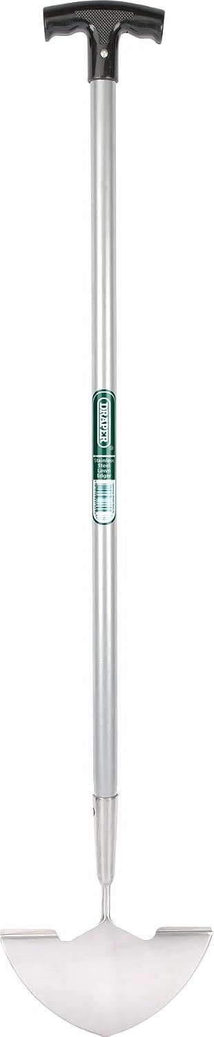 Draper Coupe-Bordure de Jardin en Acier Inoxydable - Demi-Lune