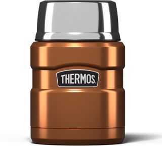 Thermos Stainless King Gourde alimentaire avec couvercle Cuivre 470 ml