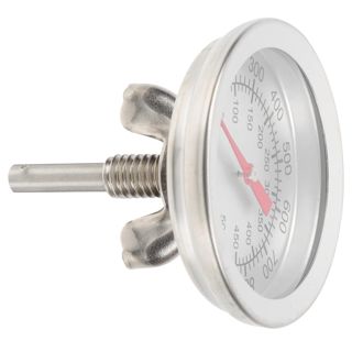 PRETYZOOM Thermomètre De Four Cuisson En Acier Inoxydable, Double Métal, Plage 50-500℃, Mesure Précise, Usage La Cuisine Et Barbecue, Outil De Mesure Thermique Solide