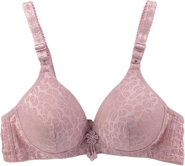 Momolaa Soutien-gorge confortable mince de sous-vêtements sans acier de couleur unie pour femmes soutien-gorge dim soutien gorge pour femme bretelle transparente soutien gorge soutiens-gorge maternité