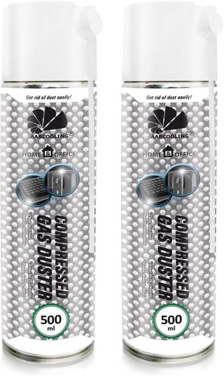 AABCOOLING Aspirateur pour Ordinateurs 2x500 ML Dépoussiérant en Spray Home&Office Nettoyage de l'équipement de Bureau K3, Ne Contient Pas de Fréon, Dépoussiérant Informatique Matériel