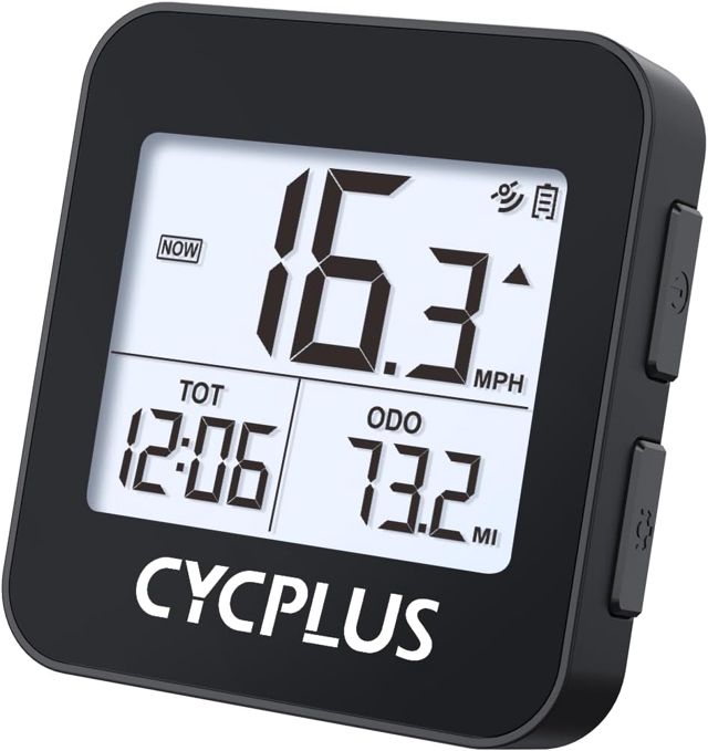 CYCPLUS Compteur GPS Vélo sans Fil G1 70g Écran 2,0" Étanche IPX6