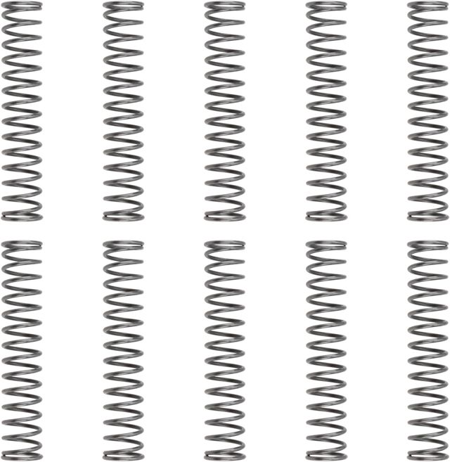 ECSiNG Lot de 10 ciseaux à ressort 5379-20 42 x 8 x 0,8 mm compatibles avec les sécateurs Gardena 8754 8755 8757 8759 8854 8855 8857