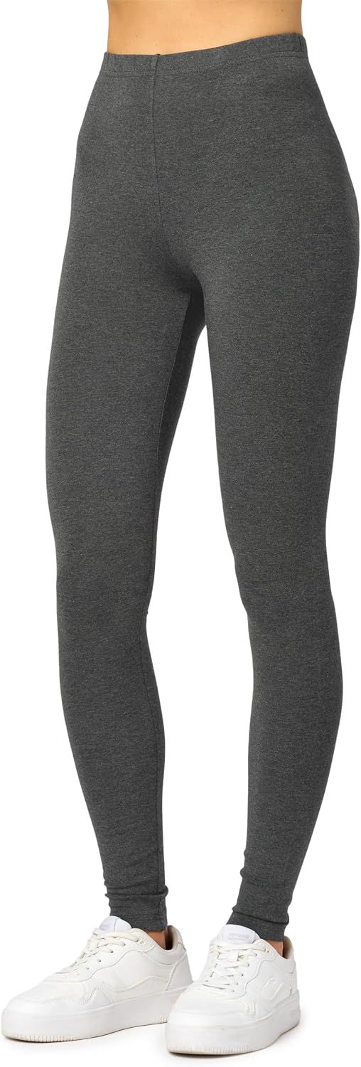 Merry Style Legging Femme Confortables et Extensibles Legging Sport Femme Coton Naturel Respirant Parfait pour Yoga Pilates Fitness Tenue de Sport MS10-198