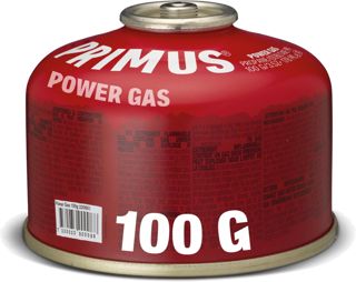 Primus Bidon de gaz de camping – Power Gas 100 g/230 g/450 g – Cartouche de gaz filetée standard pour réchaud de camping – Mélange de gaz isobutane et propane – Cartouche de gaz EN417 pour réchaud de
