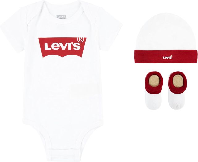 Levi's Kids Lhn Body Chapeau et chaussons pour bébé