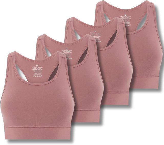FM London Lot de 4 soutiens-gorge de sport dos nageur