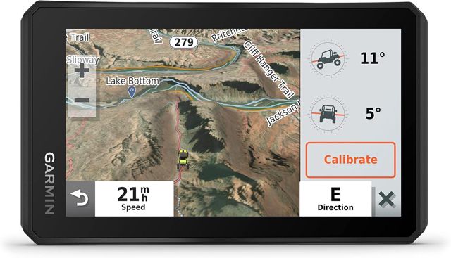 Garmin Navigateur Tout-Terrain Tread Powersport, Comprend Une cartographie topographique, des informations sur Les Terres privées et publiques et Plus Encore, écran de 5,5"