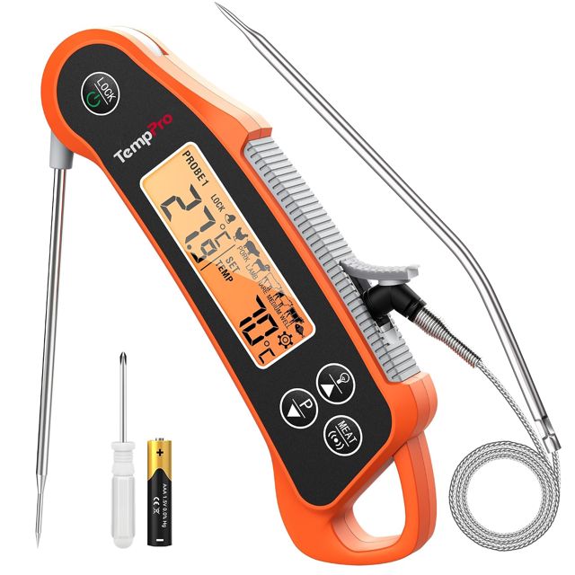 TempPro TP710 Thermomètre à viande numérique à lecture instantanée