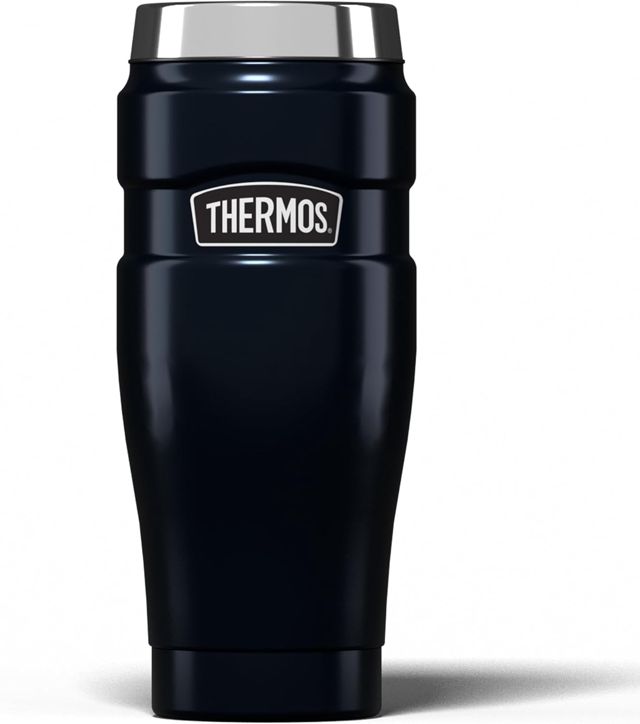 Thermos Gobelet de Voyage en INOX 470 ML King, Rouge, Isotherme